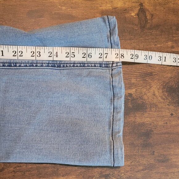 Kancan Jeans 26 P Flare Mid Rise Medium Light Wash Stretch Denim - Picture 9 of 11